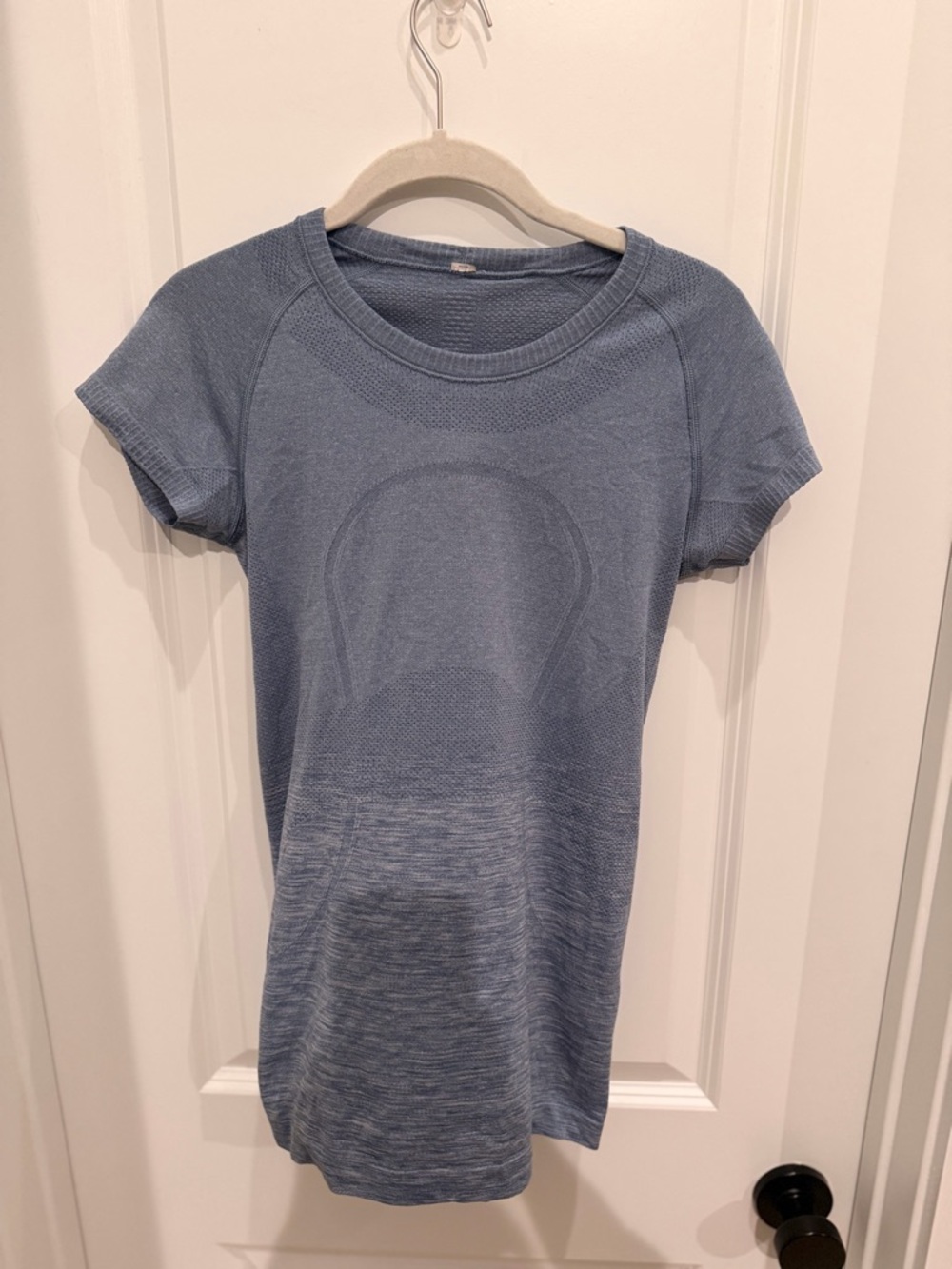 lululemon athletica Short Sleeve Crew Tee in Light Blue
